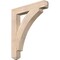 Ekena Millwork Thorton Craftsman Smooth Bracket, Douglas Fir, 3 1/2"W x 24"D x 28"H BKT04X24X28THR04SDF - alternate 1